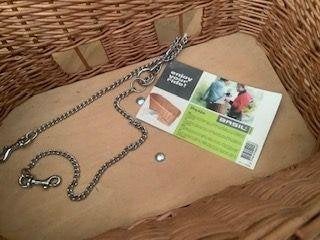 Beeztees ketting hondenfietsmand veiligheidsketting 2 x 50cm, Beeztees, Ophalen, Nieuw, Overige typen