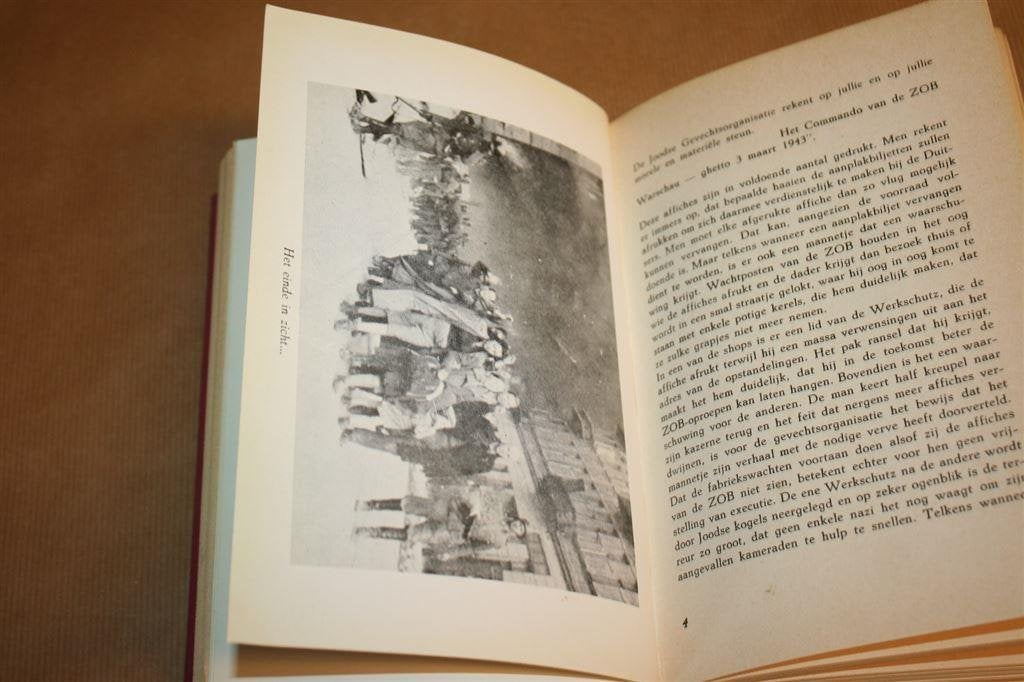 Het ghetto van Warschau bestaat niet meer., Ophalen of Verzenden, Tweede Wereldoorlog, Gelezen, Overige onderwerpen