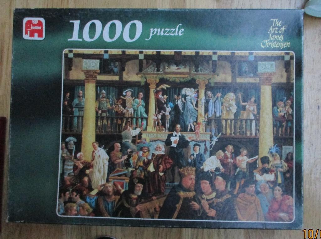 puzzel 1000 stukjes The art of james christensen goede staat, Ophalen of Verzenden, 500 t/m 1500 stukjes, Zo goed als nieuw