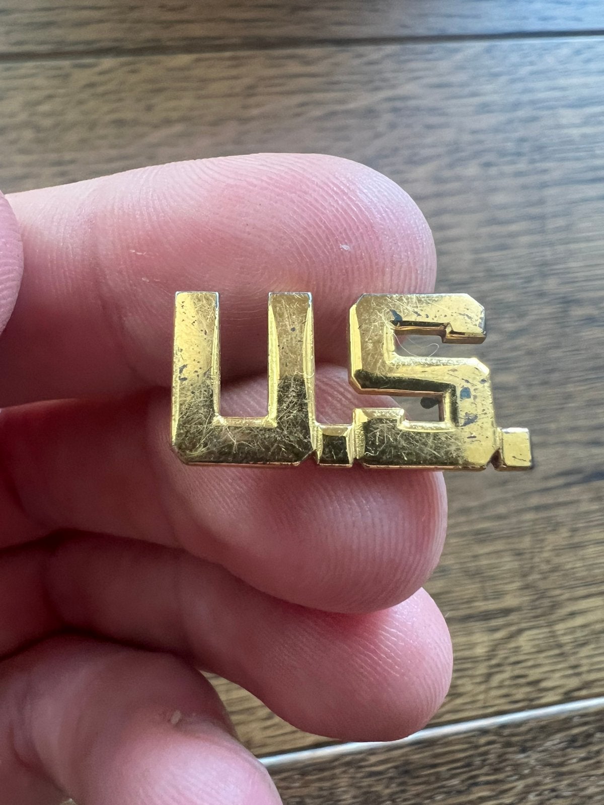 WO2 Amerikaans officier sterling insignia kraag embleem, Amerika, Verzenden, Embleem of Badge
