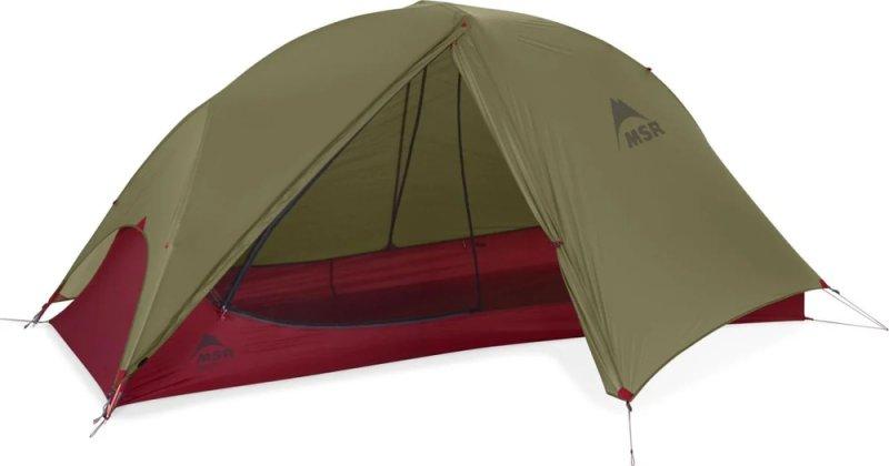 Tent - MSR FreeLite 1 - groen/rood, Caravans en Kamperen, Tenten, Consumer@cascadedesigns.com, Nieuw, Ophalen of Verzenden, Cascade Designs Inc. 4000 First Avenue South Seattle WA 98134 Verenigde Staten