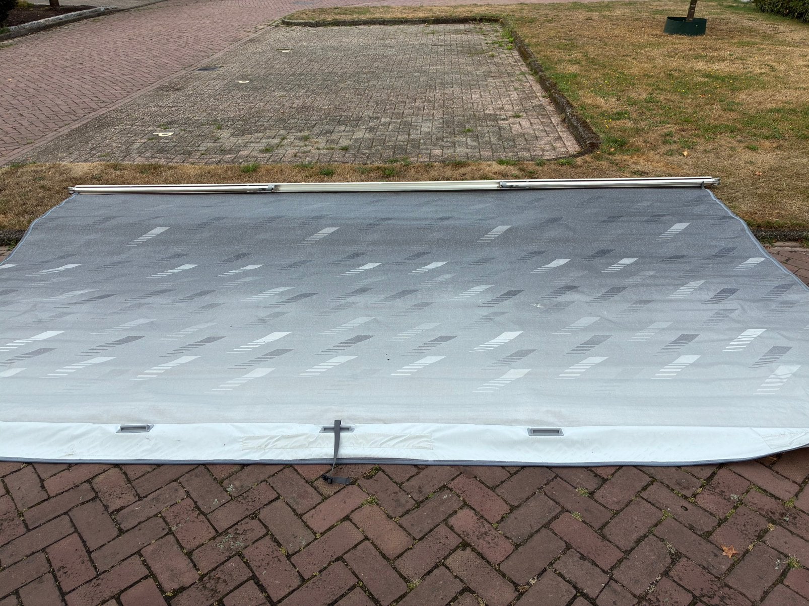 Zak luifel 4.50 breed 2.50 diep, Caravans en Kamperen, Camper-accessoires, Ophalen, Gebruikt