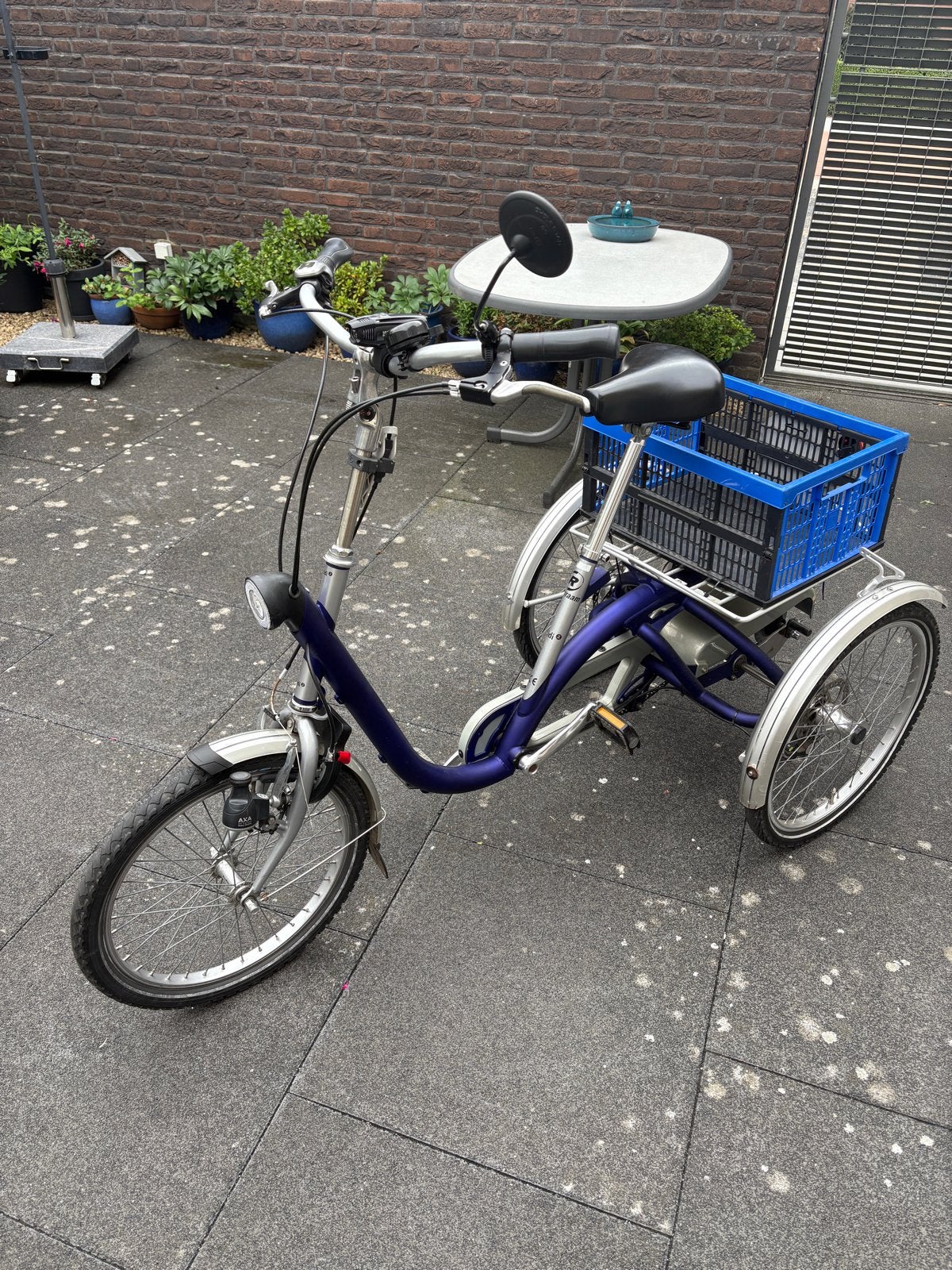 Vanraam Midi 2 driewieler - Comfortabel en stabiel, Ophalen, Gebruikt, Schijfrem