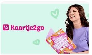 Kaartje2go voucher twv € 5,25 - gratis kaart + postzegel, Tickets en Kaartjes, Kortingen en Cadeaubonnen, Eén persoon, Cadeaubon
