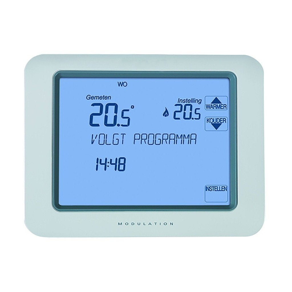 Honeywell Chronotherm Touch Modulation TH8210M1003, Doe-het-zelf en Verbouw, Thermostaten, Ophalen of Verzenden, Zo goed als nieuw