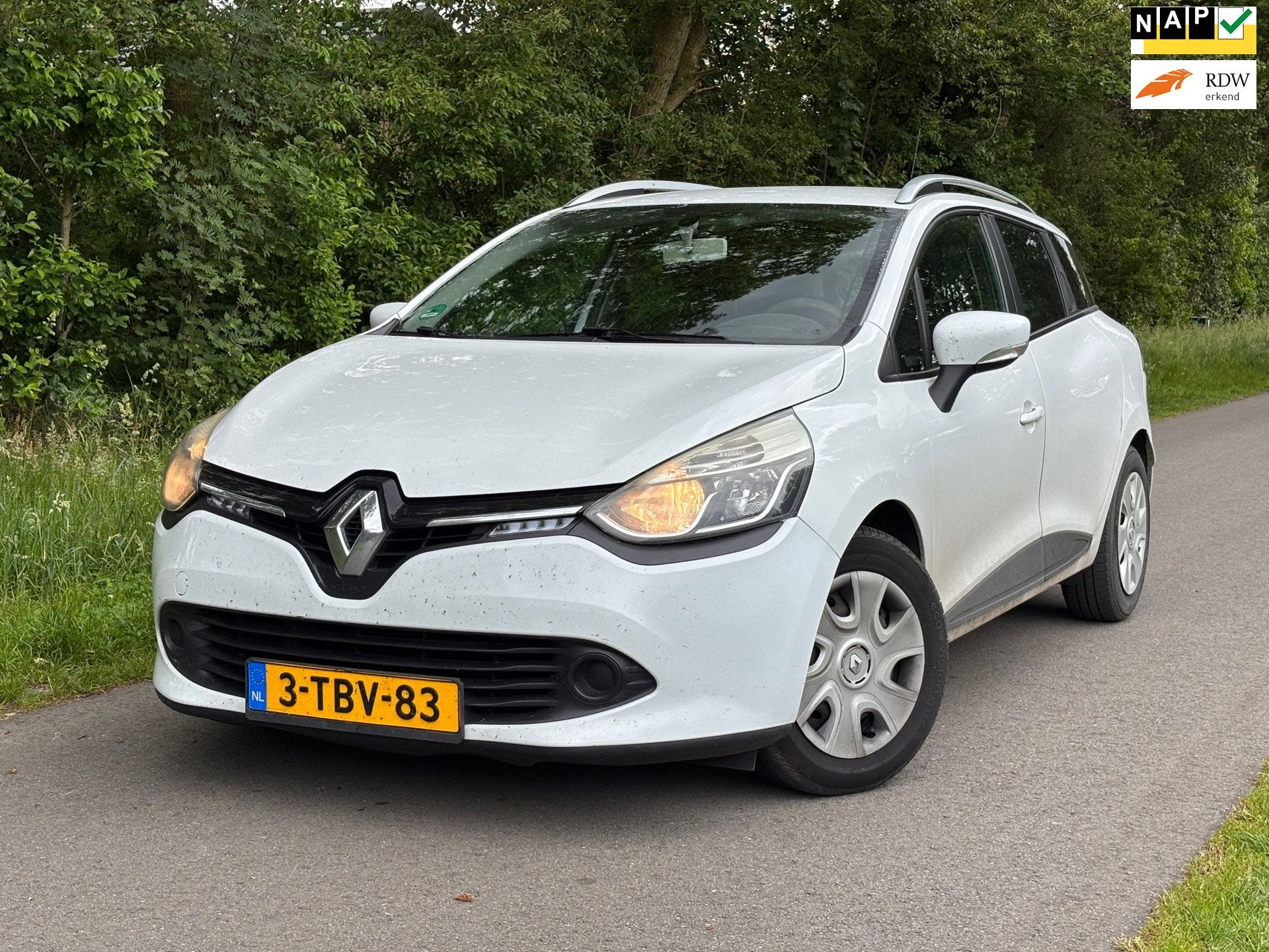 Renault Clio Estate 1.5 dCi ECO Expression | Airco + Cruise, Auto's, Voorwielaandrijving, Euro 5, Stof, Gebruikt