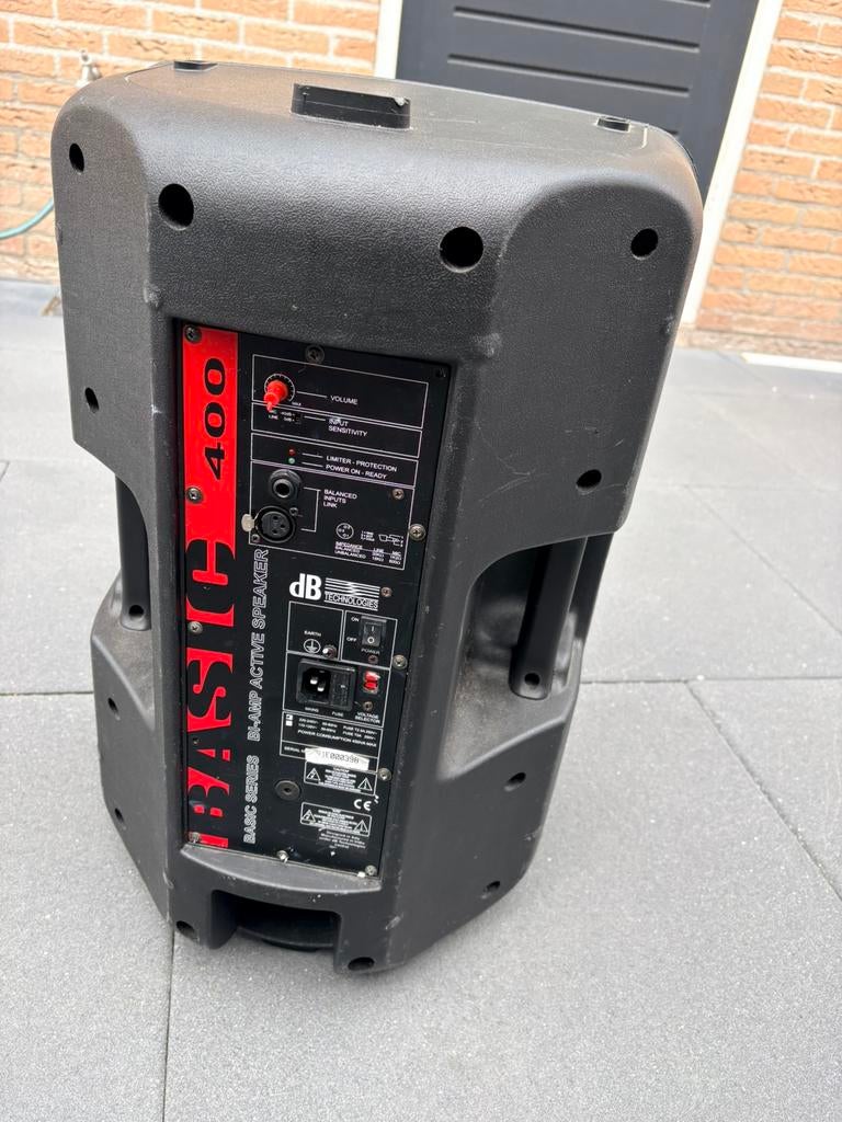 Db technologies basic 400 (Defect), Audio, Tv en Foto, Luidsprekers, Ophalen, Zo goed als nieuw