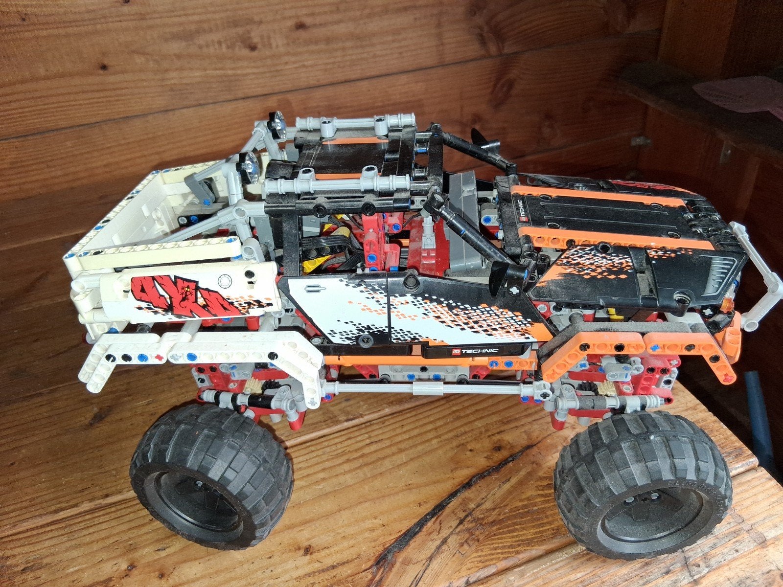 Lego Technic 4x4 Crawler 9398, Gebruikt, Lego, Ophalen of Verzenden, Technic