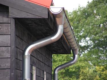 Gegalvaniseerde stalen dakgoot met kraal 160mm + HWA, Ophalen, Overige materialen, Nieuw, 4 tot 6 meter