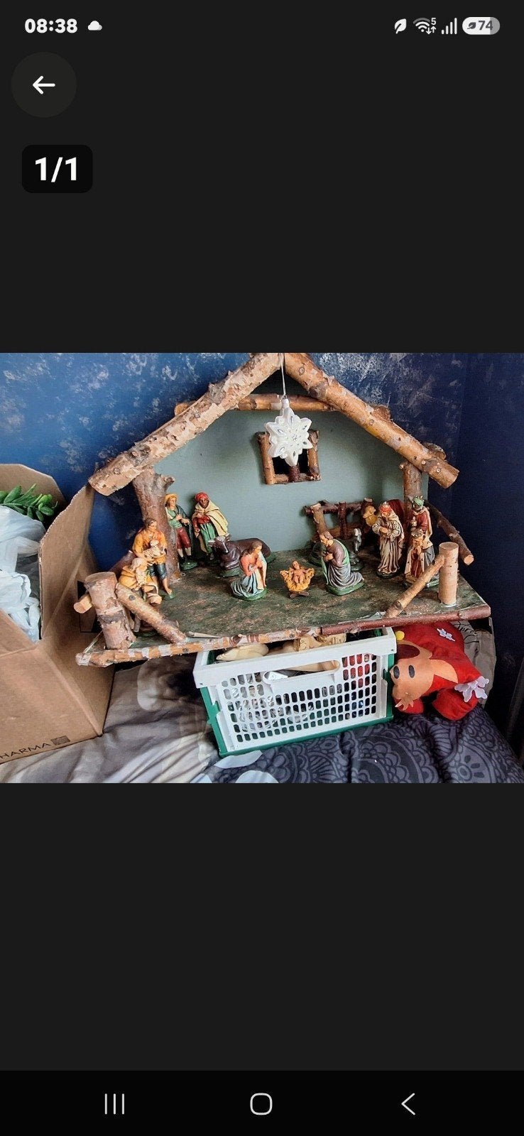 kerstmis kersstal etc, Diversen, Ophalen, Zo goed als nieuw