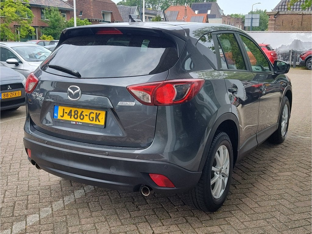 Mazda CX-5 2.0 4WD TS Dodehoeksensoren | Navi | Stoelverwarm, Zwart, 160 pk, Automatische klimaatregeling, Bedrijf