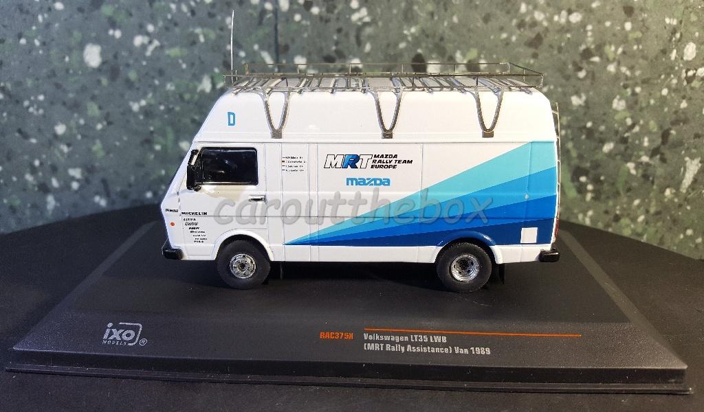 VW LT35 LWB MAZDA RALLY TEAM 1/43 Ixo V679, Verzenden, Nieuw, Auto, Overige merken