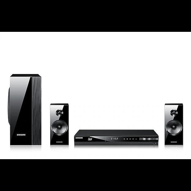 Samsung HT-E5200 Blu-ray 2.1 set, Blu-ray-speler, 70 watt of meer, Zo goed als nieuw, 5.1-systeem
