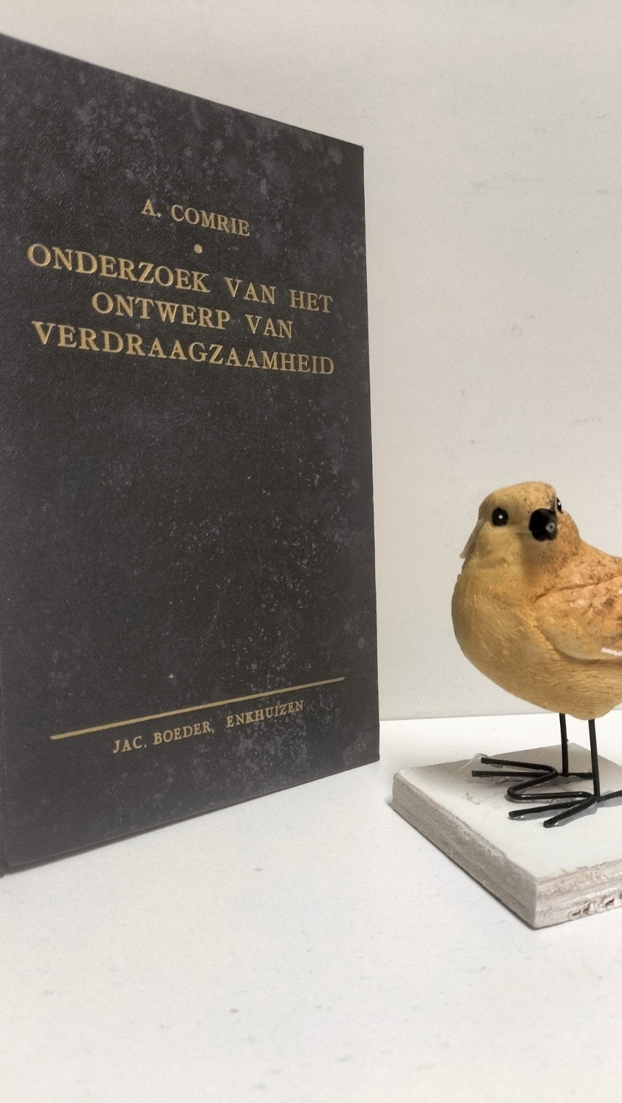 Comrie, A.; Onderzoek van het ontwerp van verdraagzaamheid, Boeken, Godsdienst en Theologie, Ophalen of Verzenden, Gelezen, Christendom | Protestants