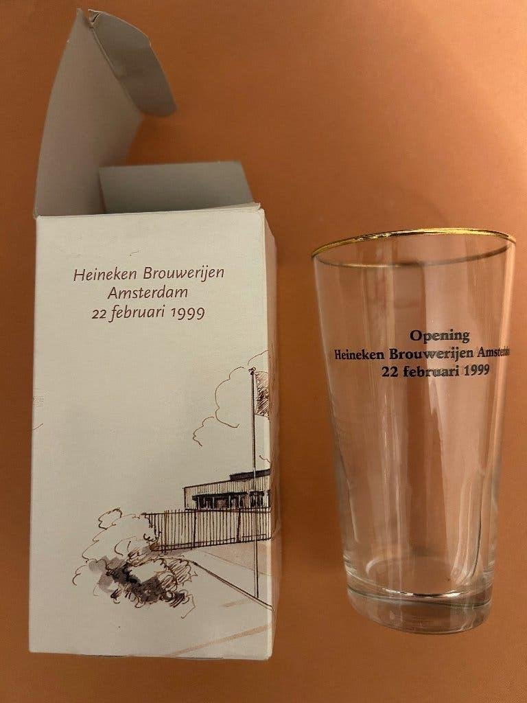 Heineken opening brouwerij Amsterdam, Ophalen, Nieuw, Glas of Glazen, Heineken