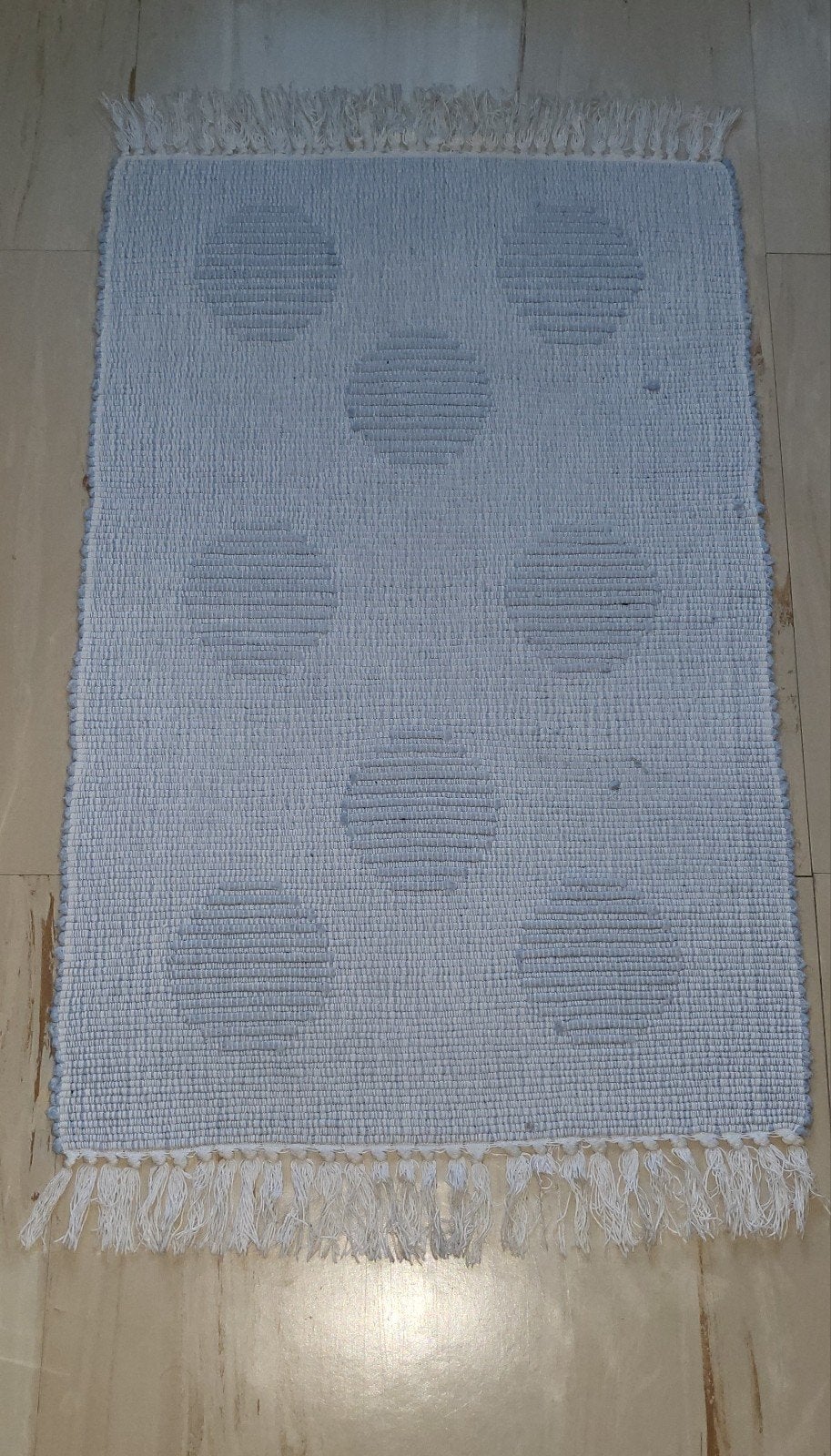 Elegant kleedje, Ophalen, Blauw, Rechthoekig