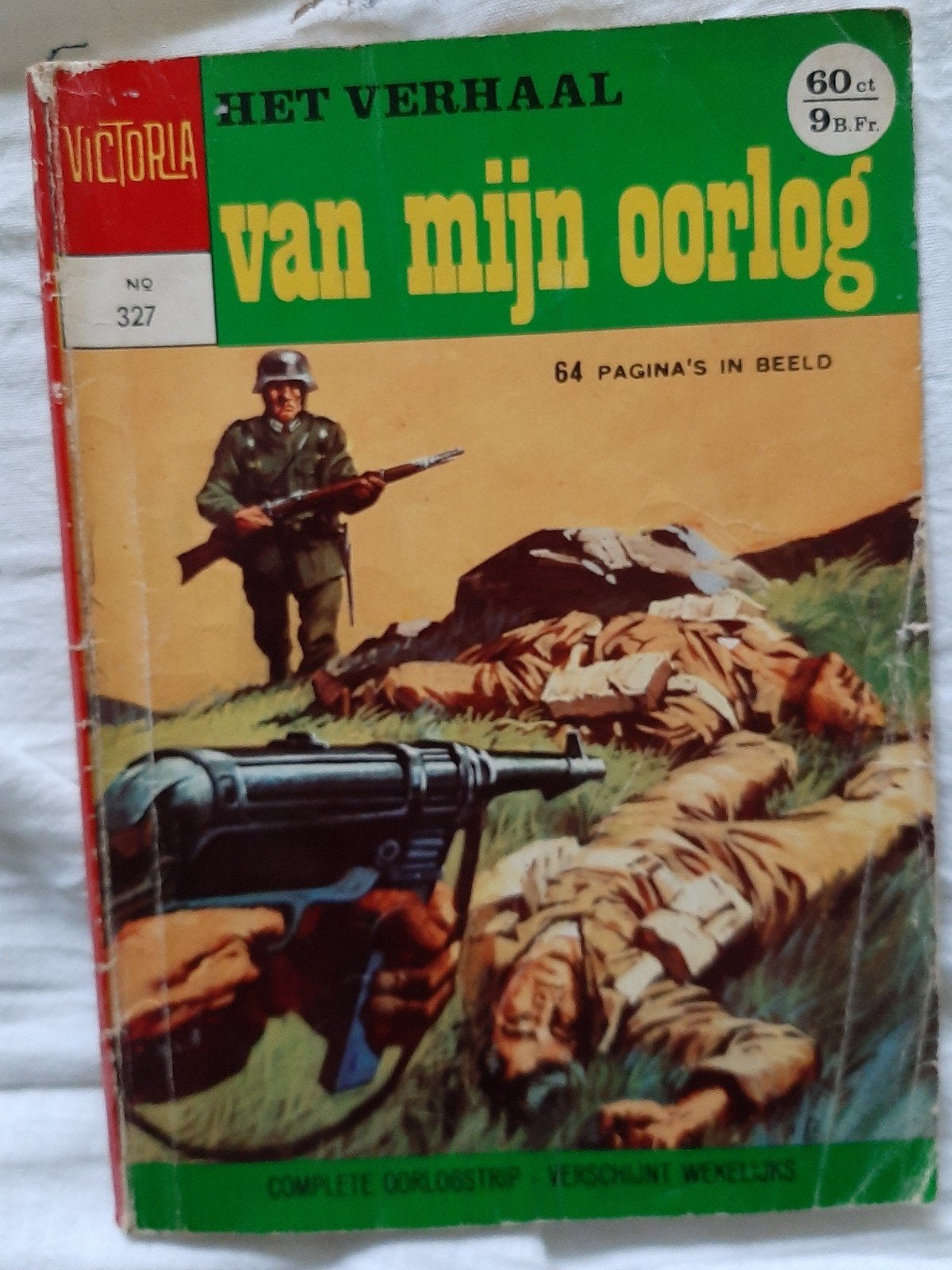 6 Oorlogsstriptijdschriften - Victoria en Strijd Classics, Boeken, Meerdere stripboeken, Ophalen of Verzenden, Gelezen