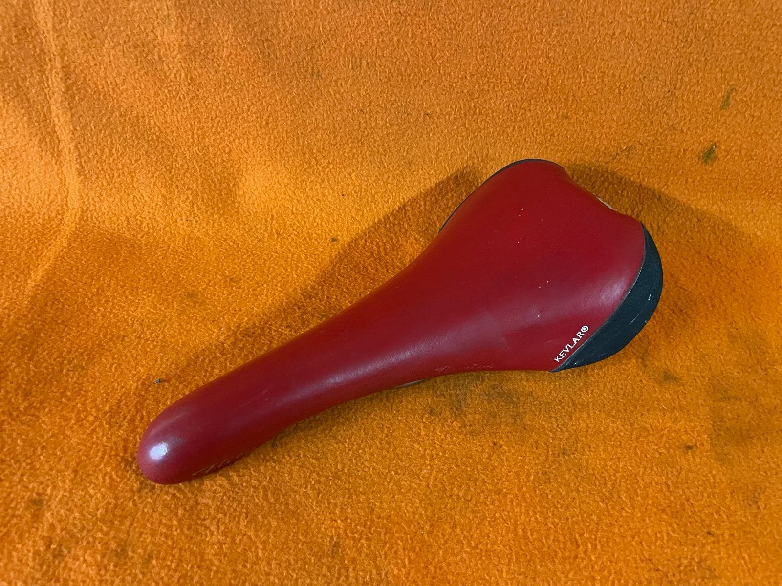 Selle Italia Flite Kevlar racefiets Zadel Rood titanium, Verzenden, Gebruikt