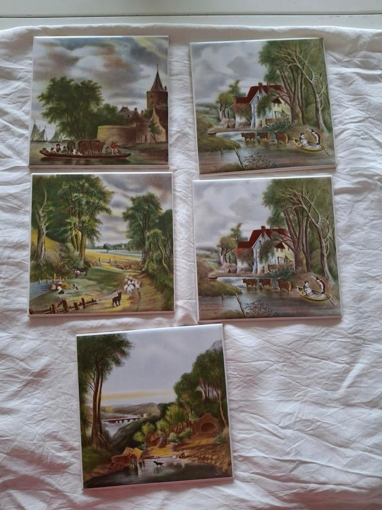 5 tegels., Ophalen of Verzenden