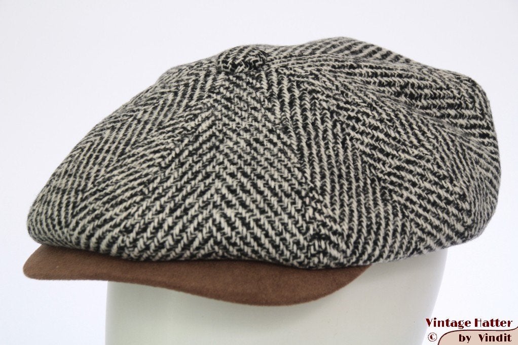 Paperboy pet Hawkins grijs countrystyle tweed maat 60 nieuw, Kleding | Heren, Hoeden en Petten, 60 cm (XL, 7½ inch) of meer, Nieuw