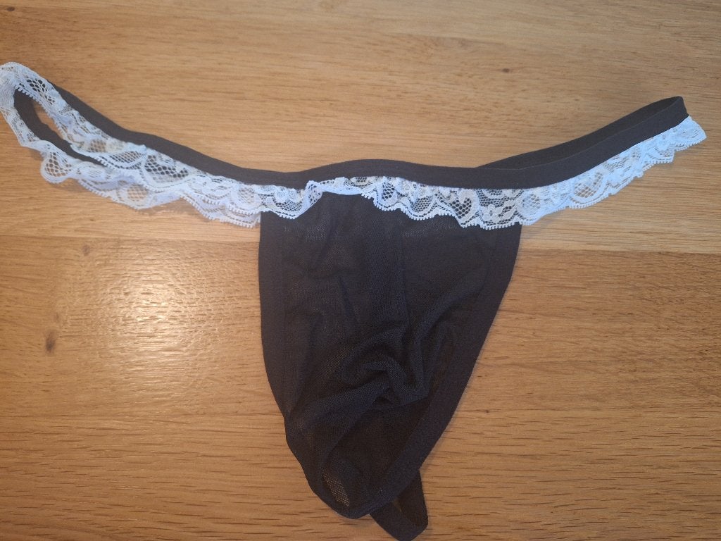 heren string maat L, Kleding | Heren, Ophalen of Verzenden, Zwart, Overige typen