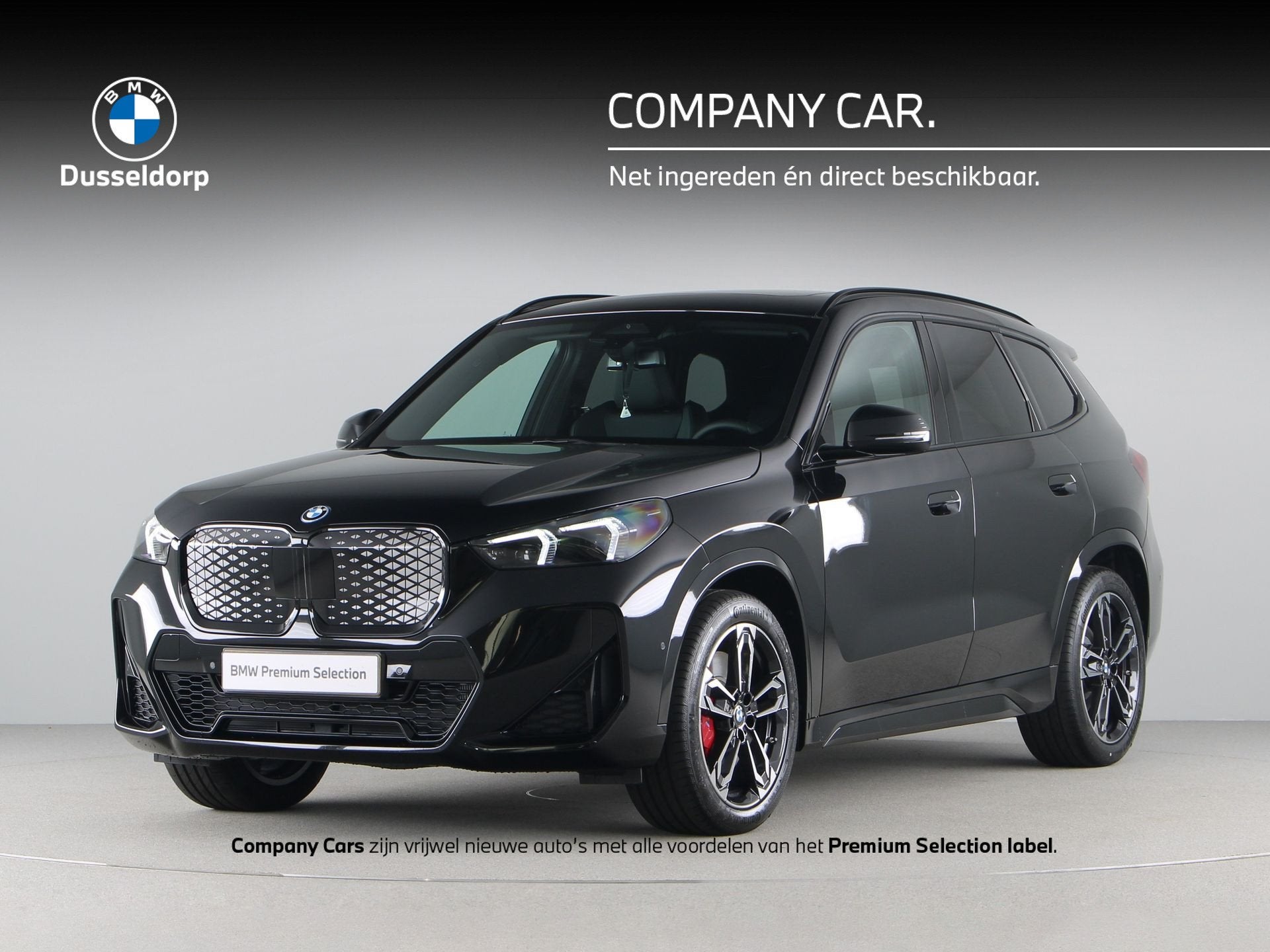 BMW iX1 eDrive20 67 kWh (bj 2026, automaat), 514 km, Met garantie (alle), 24 min, Zwart