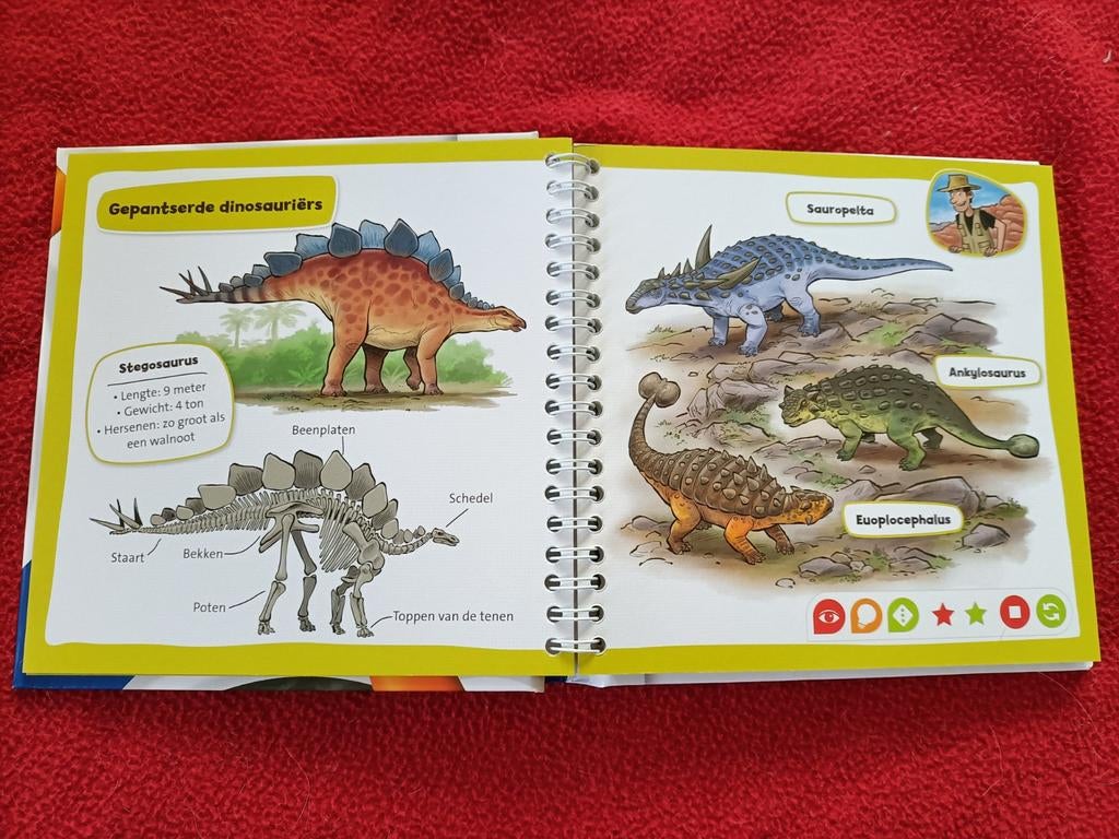 Tiptoi Dinosaurus boek tip toi, Ophalen of Verzenden, Zo goed als nieuw