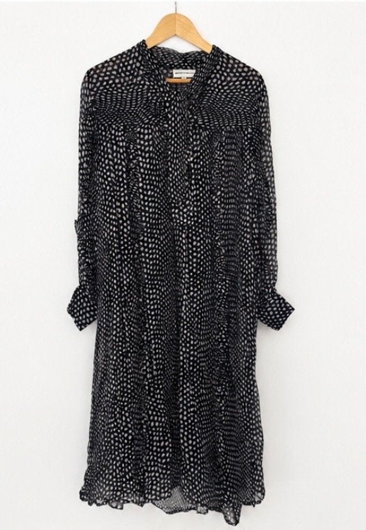 Antik Batik Jurk, Ophalen of Verzenden, Zo goed als nieuw, Maat 38/40 (M), Onder de knie