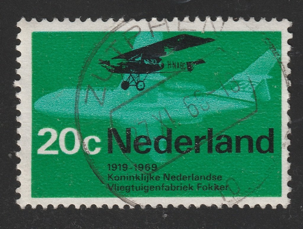 nvph 910 met cilinderbalkstempel Zutphen 10 (10716), Postzegels en Munten, Postzegels | Nederland, Ophalen of Verzenden, Na 1940