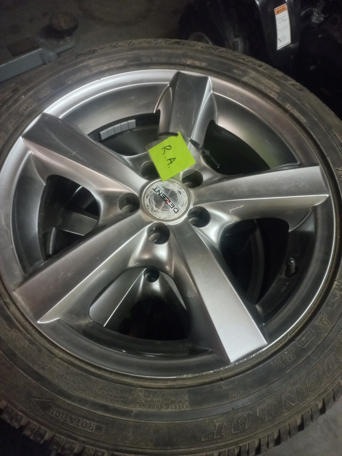 Te koop golf 4 winterbandenset, Auto-onderdelen, Ophalen, 16 inch, Band(en), 205 mm