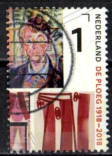 Nederland nr. 3654 Honderd jaar De Ploeg gestempeld, Postzegels en Munten, Postzegels | Nederland, Verzenden, Na 1940, Gestempeld