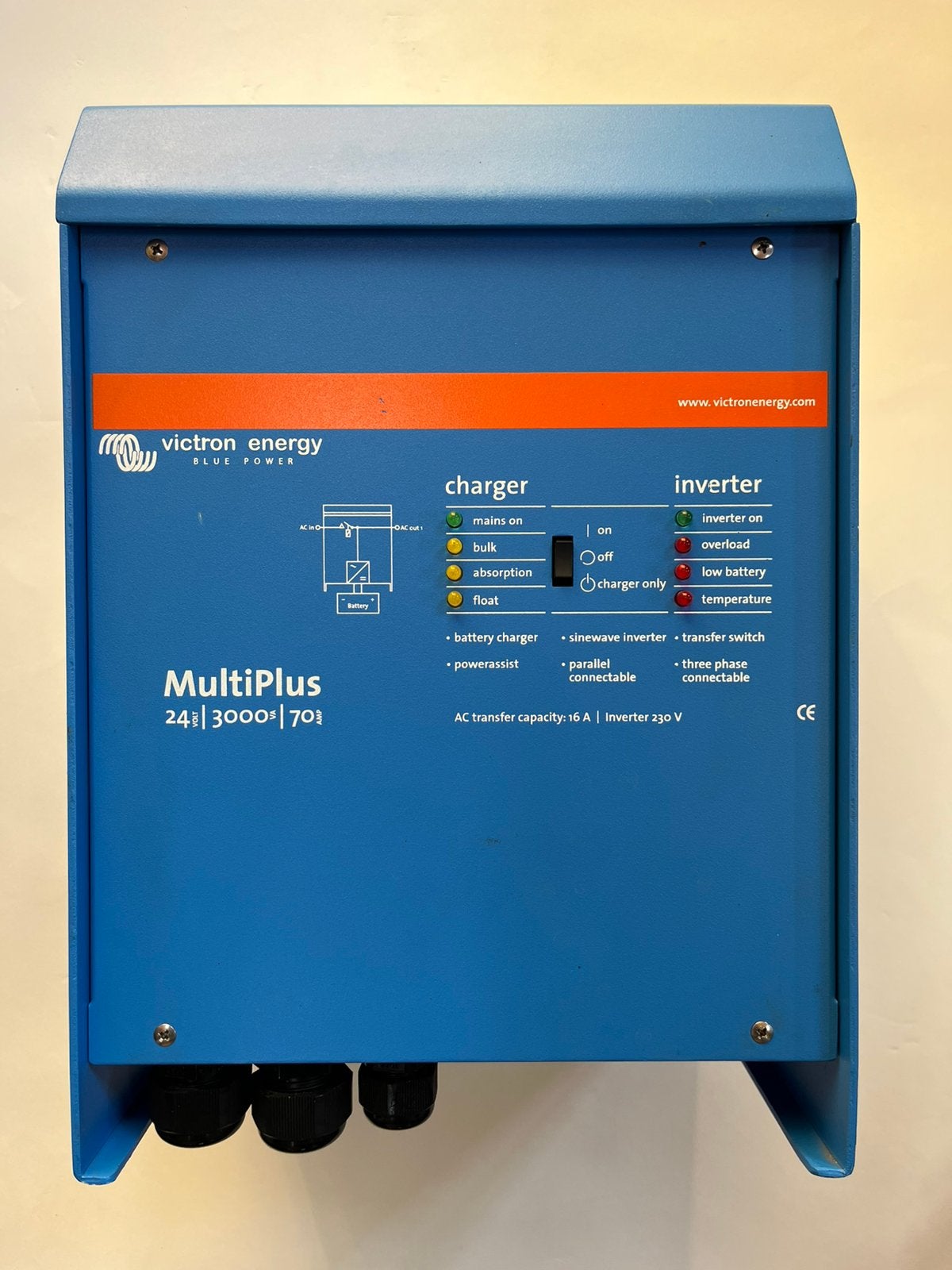 Victron Multiplus 24/3000-70, Ophalen of Verzenden, Zo goed als nieuw, Overige typen