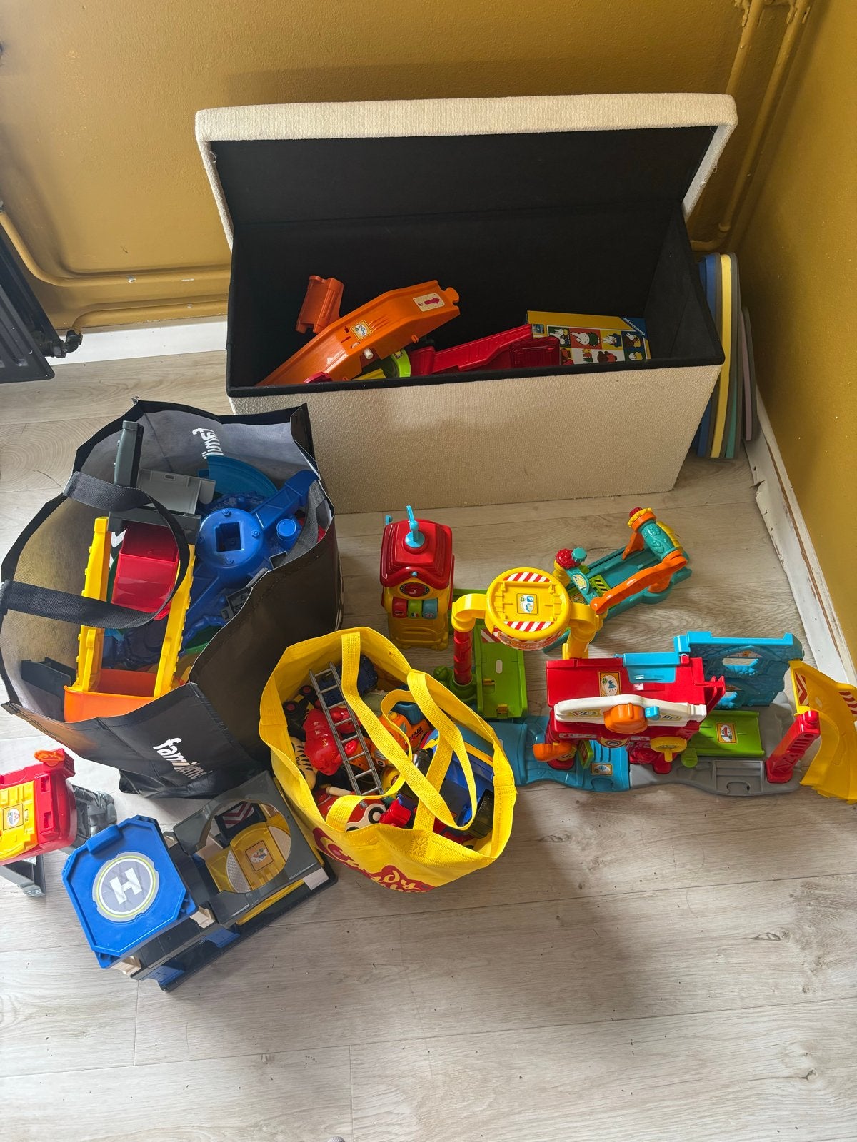 Grote VTech Toet Toet Auto's collectie met banen en sets, Ophalen of Verzenden, Gebruikt