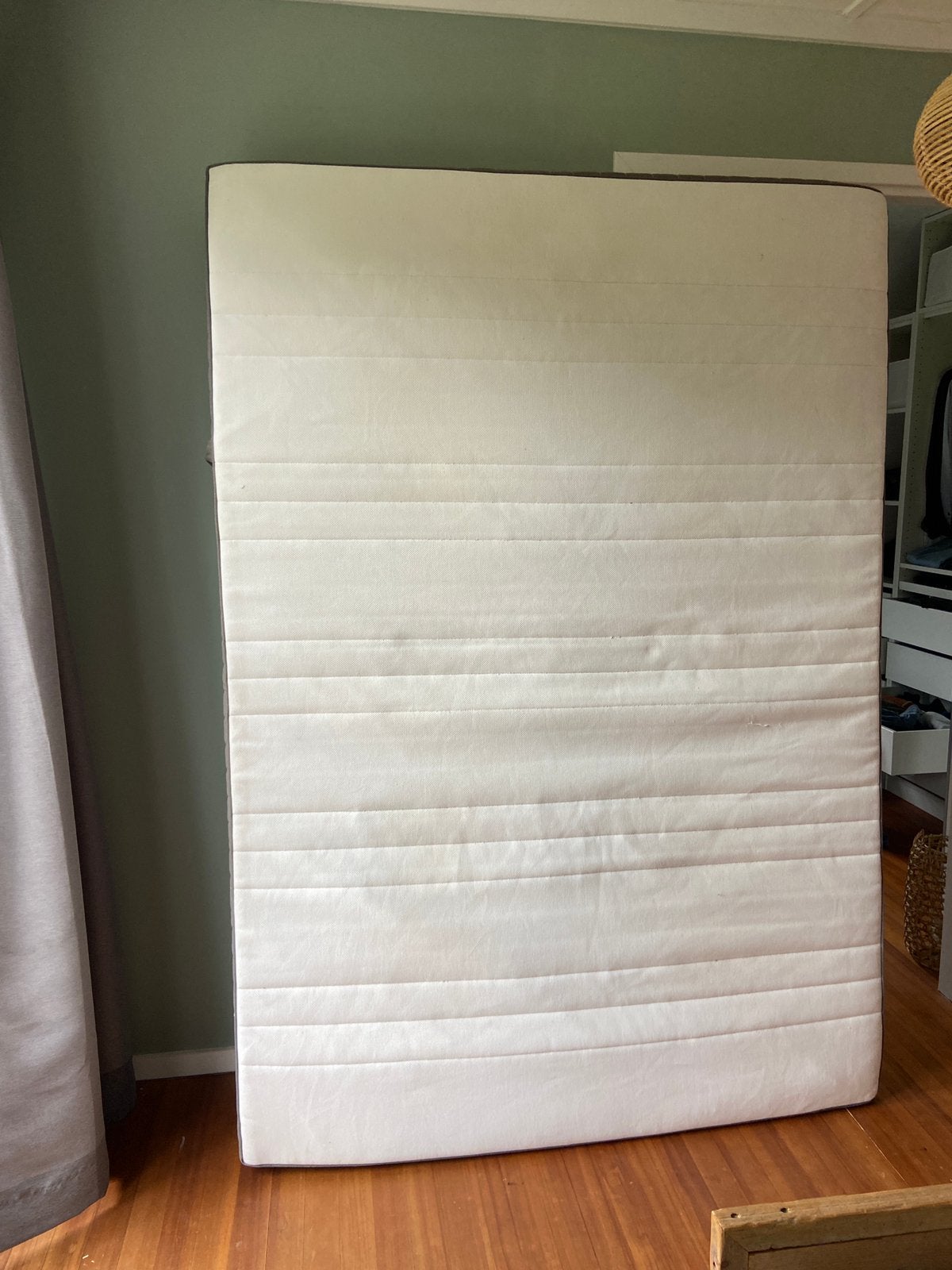 140x200 ikea matras Morgedal, Ophalen, Gebruikt, Tweepersoons, 140 cm