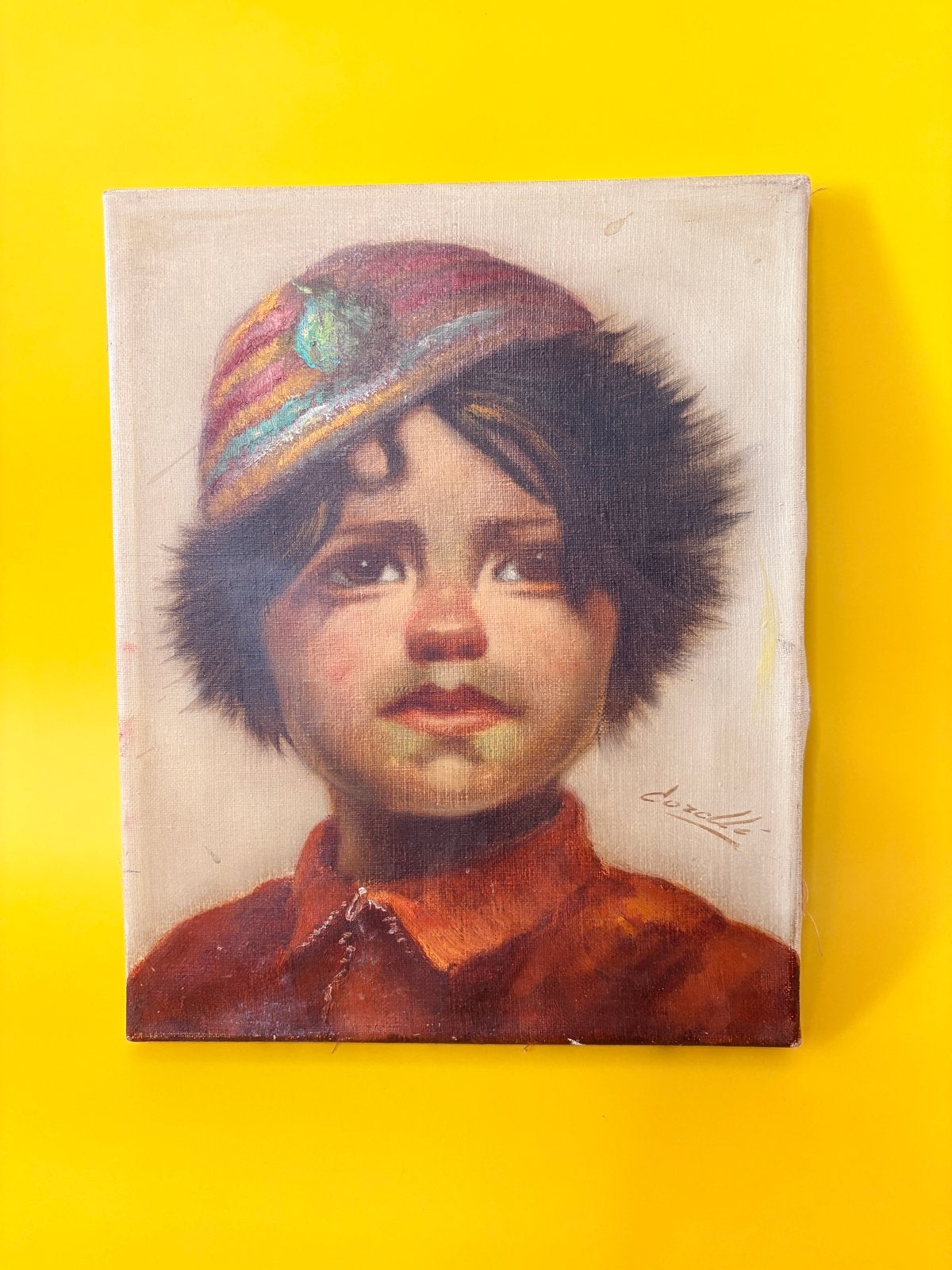 Olieverfportret 'Arabella' door Jeanne van Hall-Brandsma, Antiek en Kunst, Verzenden