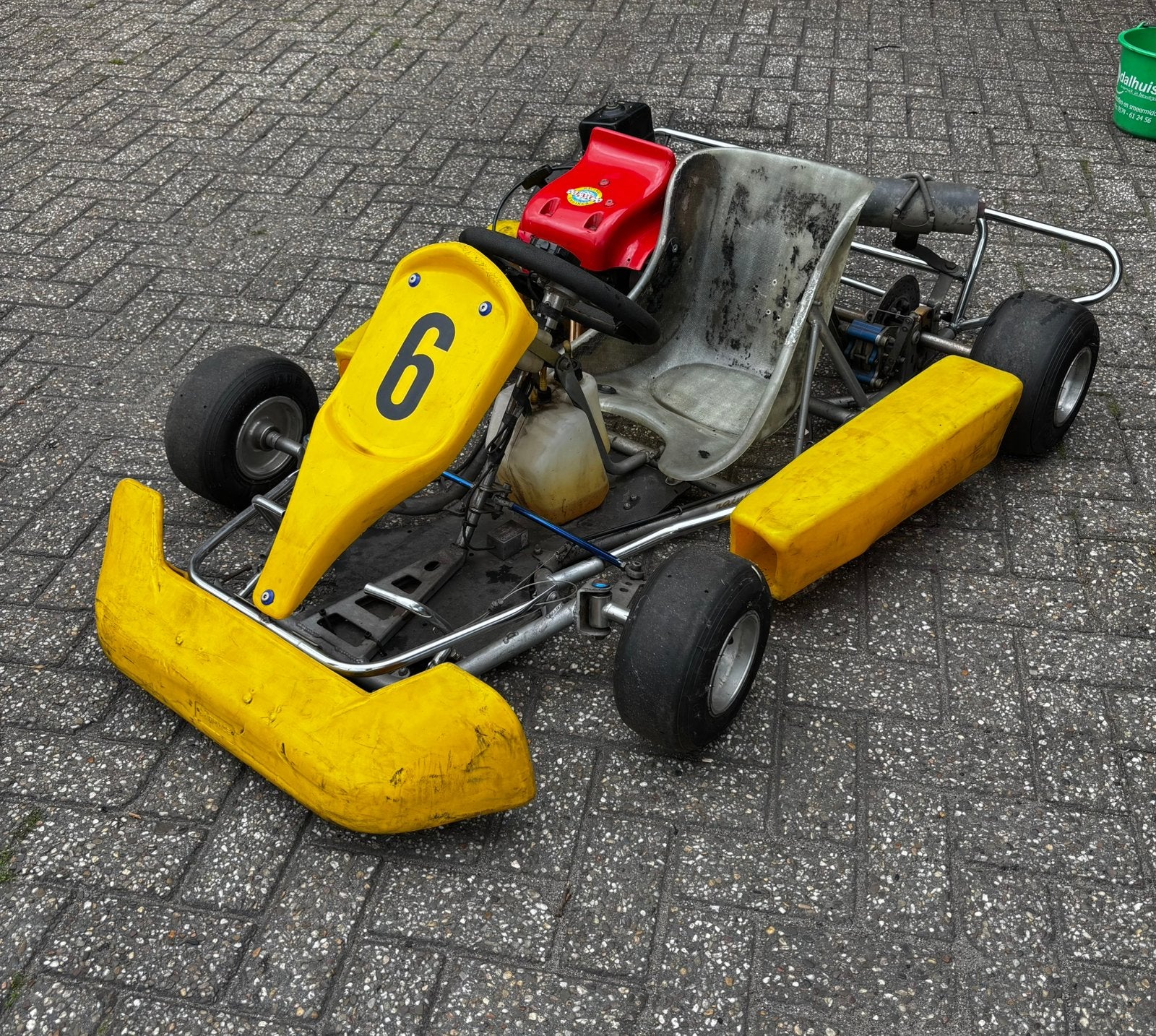 Honda GX200 kinderkart - 6.5 Hp, Sport en Fitness, Karting, Ophalen, Gebruikt, Kart