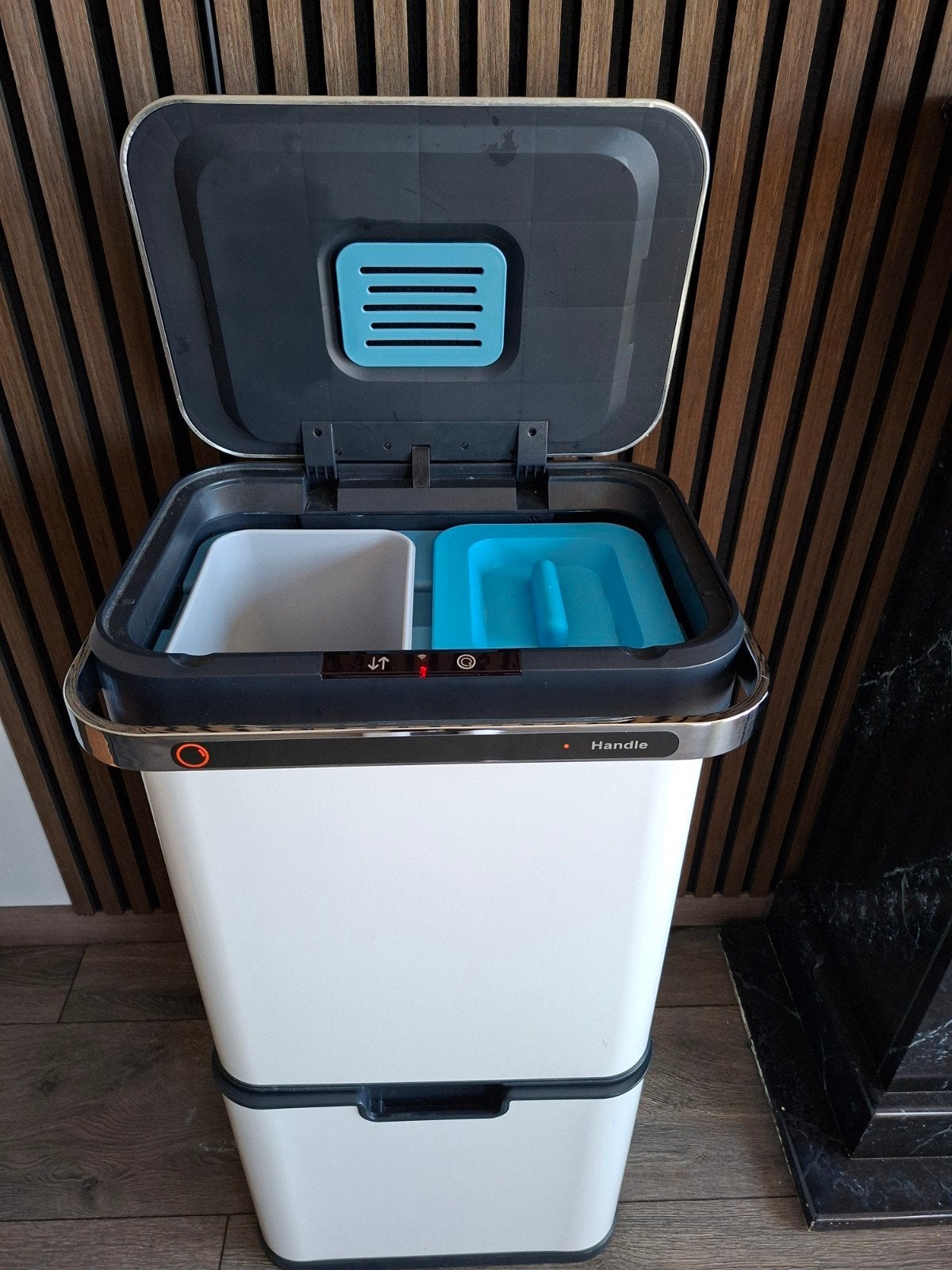 SVITA Automatische Sensor Prullenbak 60L Wit, 40 liter of meer, Ophalen, Zo goed als nieuw