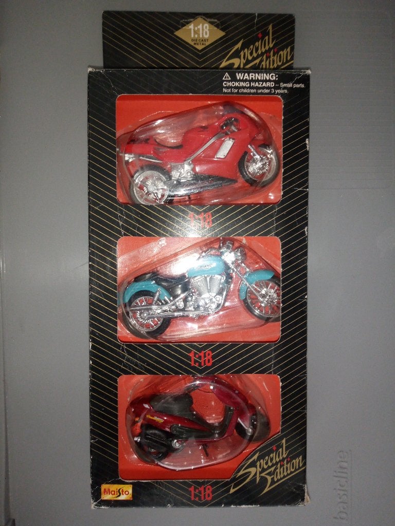 Maisto Motoren 1:18, Verzenden, Zo goed als nieuw, Motor, Maisto