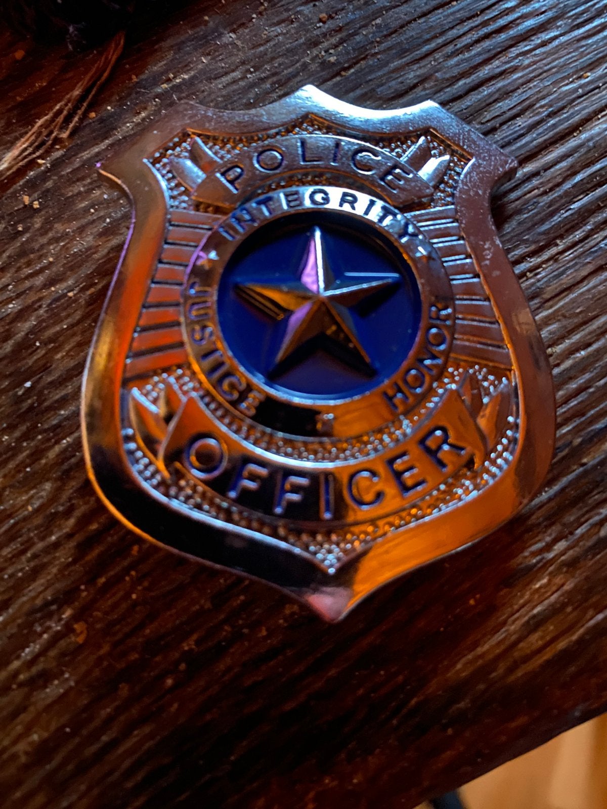 Police badge, Ophalen of Verzenden, Overige soorten, Amerika, Embleem of Badge