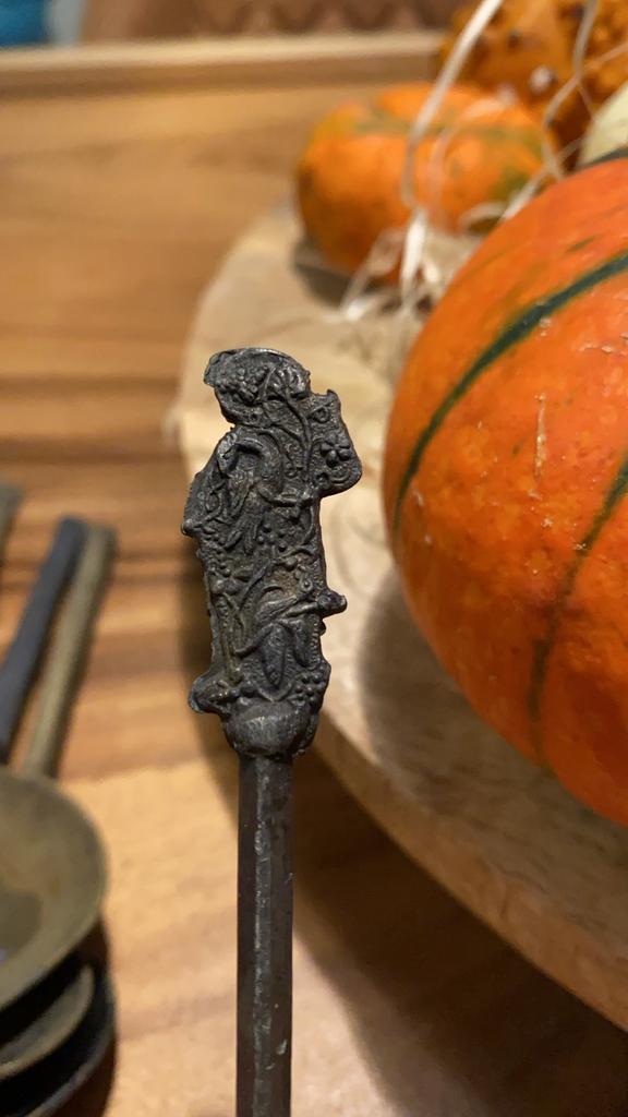 Tinnen tin lepel, Antiek en Kunst, Antiek | Tin, Ophalen of Verzenden
