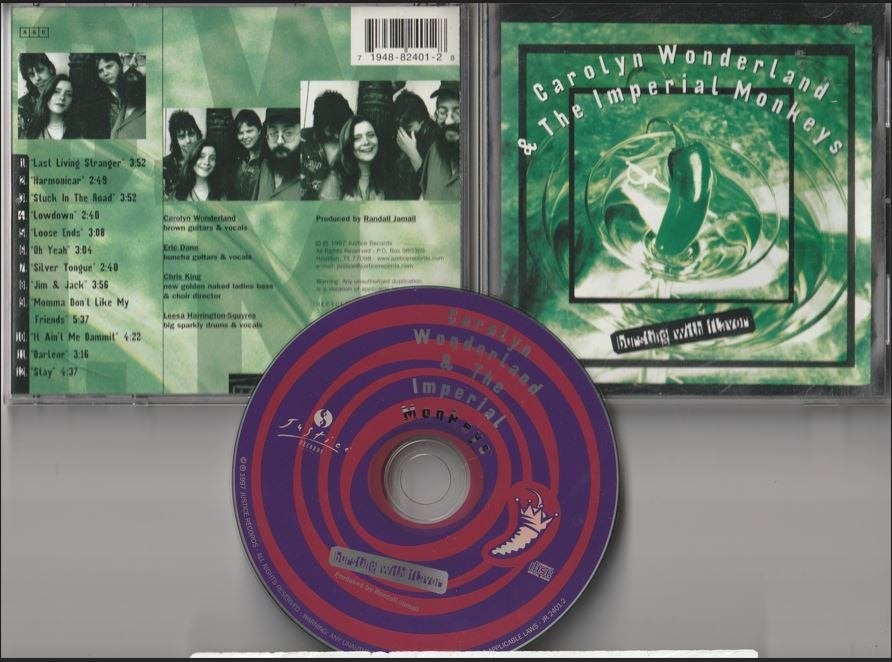 Carolyn Wonderland & Imperial Monkeys - Bursting With Flavor, Ophalen of Verzenden, Gebruikt, Blues Rock