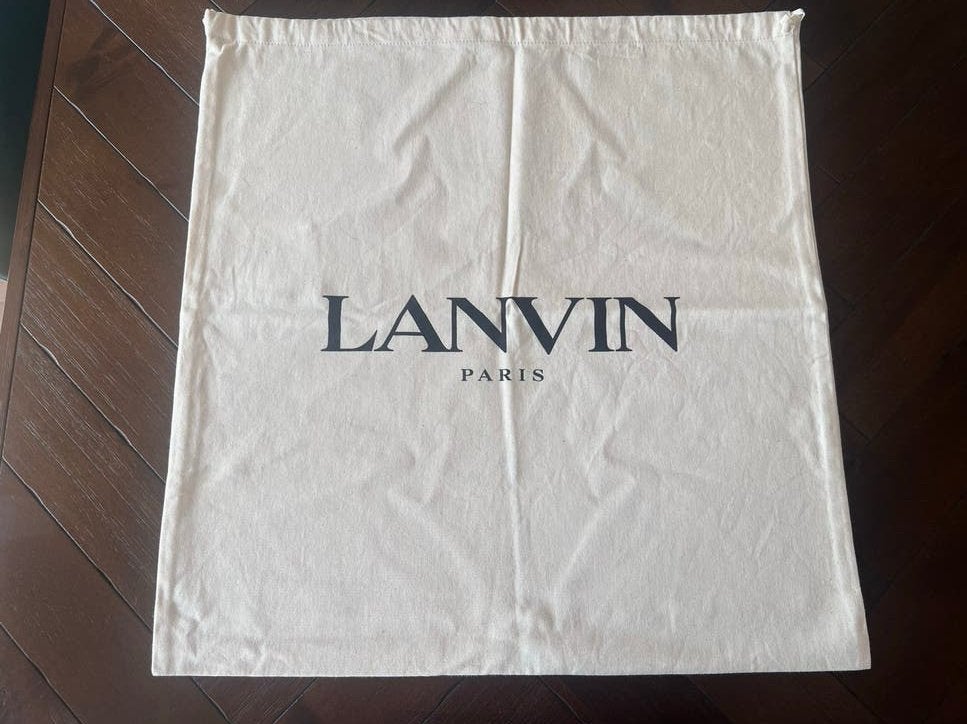 Lanvin Paris Dustbag voor schoenen, laarzen, hakken of tas, Ophalen of Verzenden, Zo goed als nieuw, Zwart, Overige typen