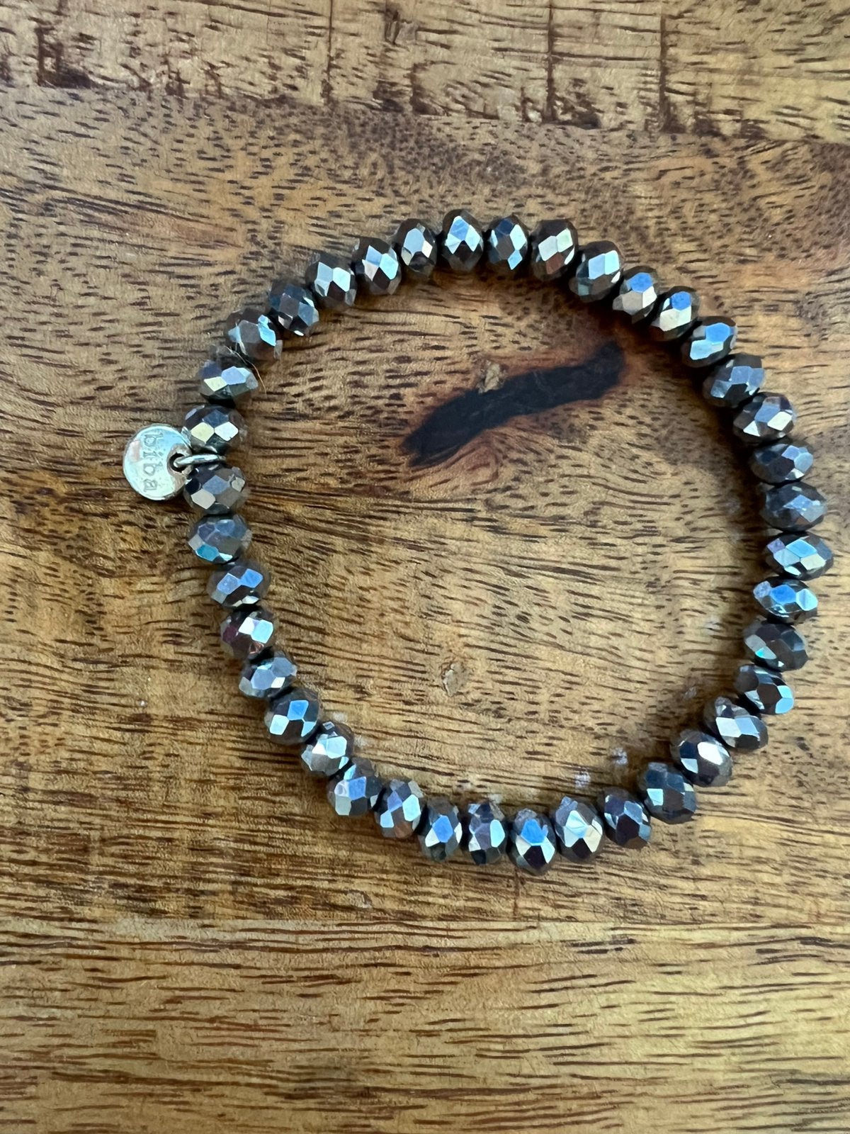 Biba kralen armband, Ophalen of Verzenden, Zo goed als nieuw, Elastiek