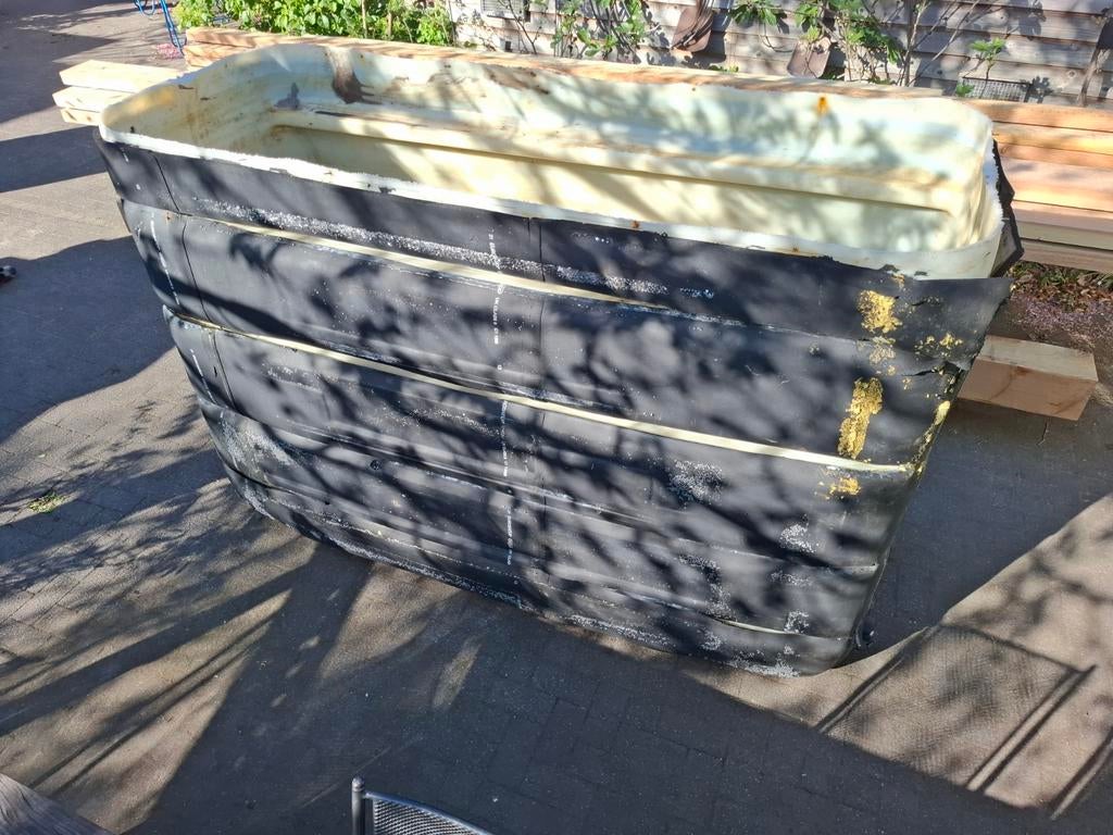 Watervat, Regenton, Buffervat, Tuin en Terras, Regentonnen, 150 liter of meer, Ophalen, Gebruikt, Kunststof