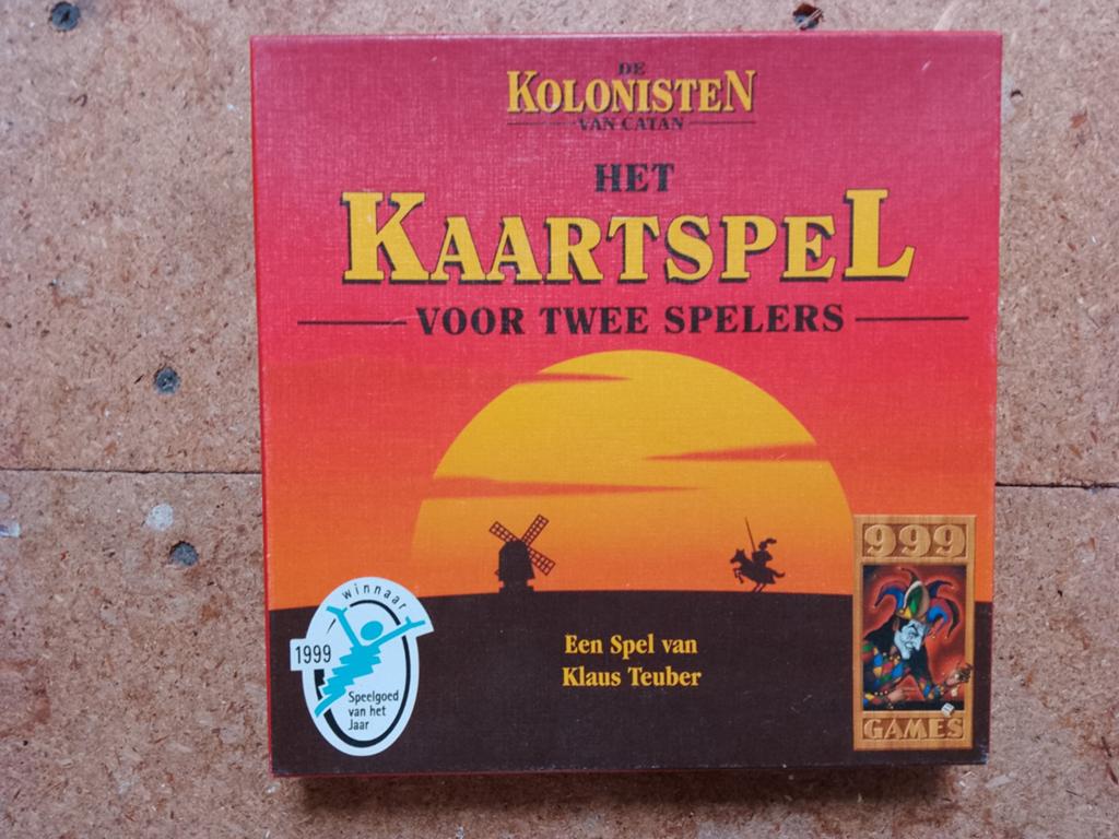 Kolonisten van Catan, kaartspel voor 2 personen, Ophalen