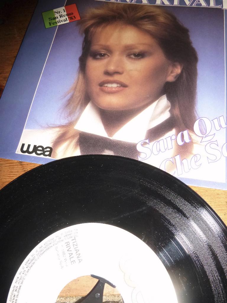 single TIZIANA RIVALE sara quel che sara 1983 San Remo, Ophalen of Verzenden, Gebruikt, Pop
