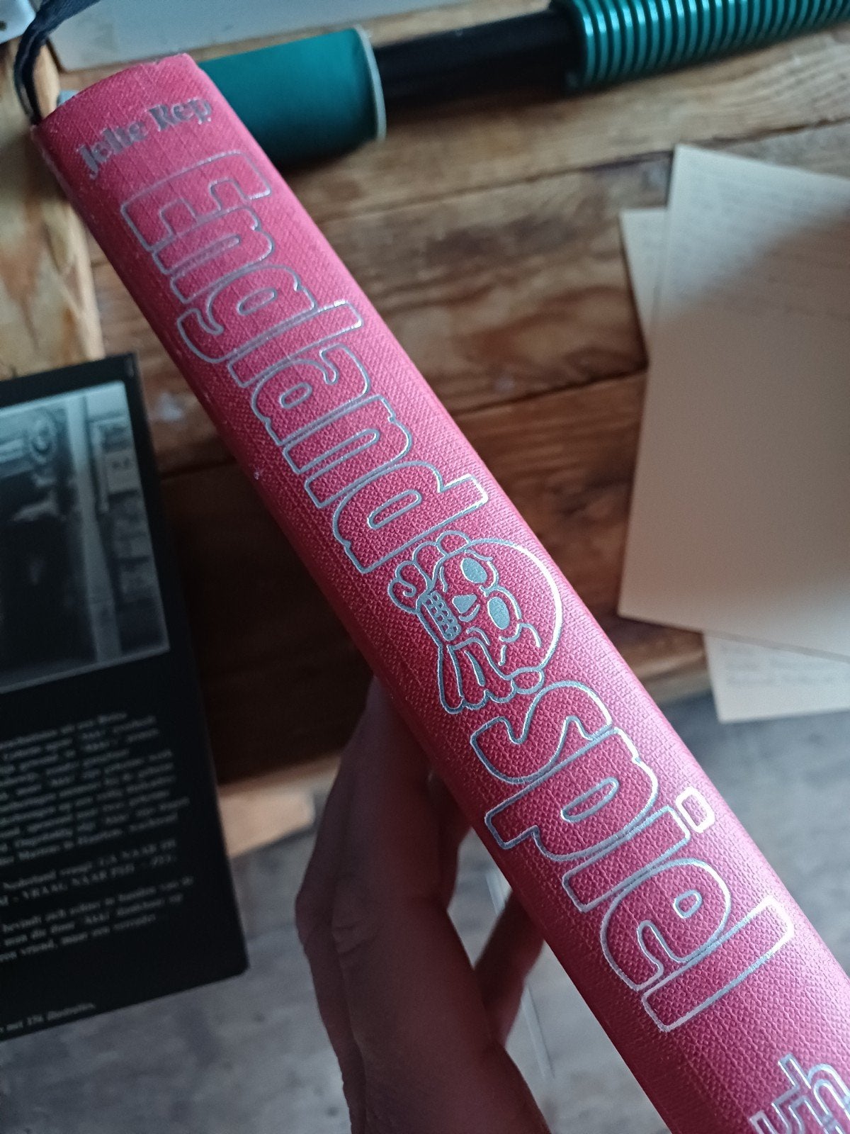 Engelandspiel - Jelte Rep (Hardcover), Ophalen of Verzenden, Zo goed als nieuw, Jelte Rep, Nederland