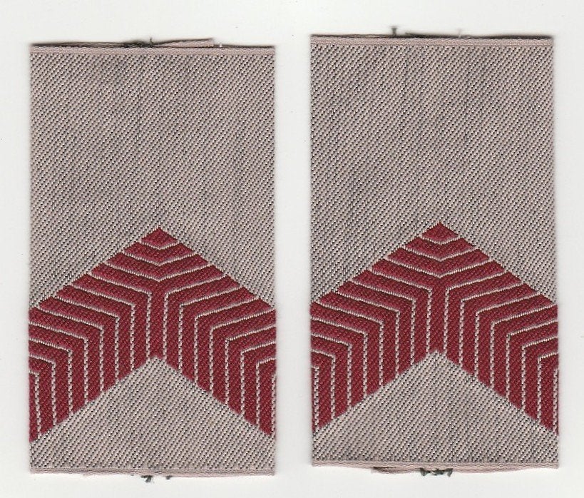 Set rangen epauletten Soldaat (Desert), Verzenden, Landmacht, Nederland, Embleem of Badge