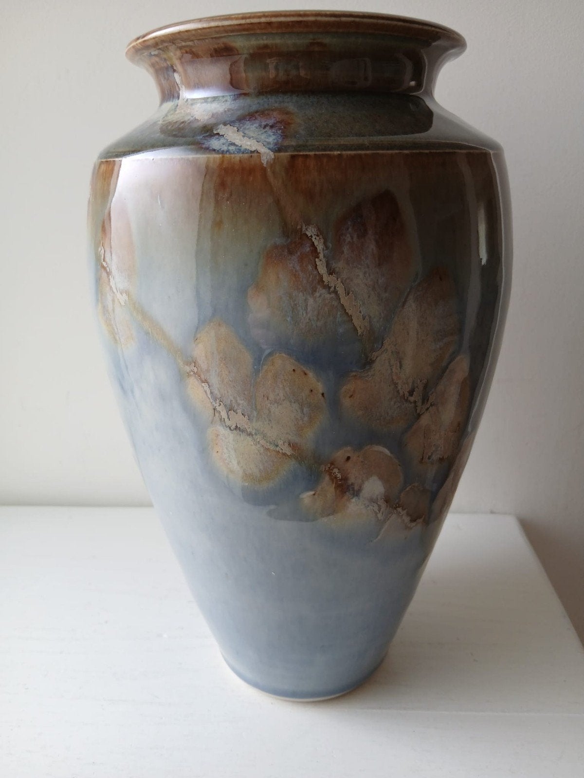 Unieke Keramische Design Vaas Leo Martens 1994 - Gesigneerd, Antiek en Kunst, Ophalen of Verzenden