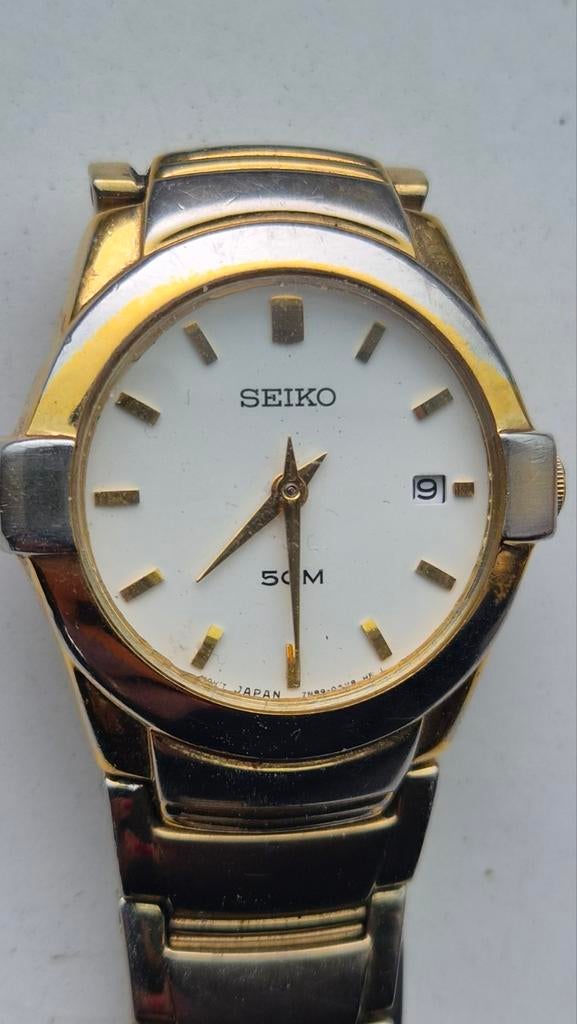Seiko dames horloge  27 mm, Sieraden, Tassen en Uiterlijk, Horloges | Dames, Ophalen of Verzenden, Zo goed als nieuw, Staal, Seiko